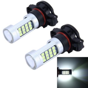 H16 10W 8000K Car Fog Light with 42 SMD-2835 Lamps, 2 PCS - 1