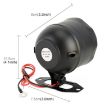 DC 12V Car Safety Alarm System with Two Remote Controls - 3