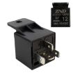 DC 12V Car Safety Alarm System with Two Remote Controls - 6