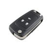 Opel Car Key Replacement Case with Foldable Blade - 3 Buttons - 3