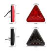 Bicycle/Mountain Bike Y Triangle Red LED Tail Light - 2