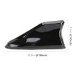 Shark Fin Universal Car Antenna Aerial Radio Signal (Black) - 3