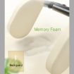 Adjustable Beige Car Neck Rest Pillow with Phone Holder & Hook - 4
