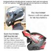 K10 Bluetooth Helmet Headset - Black with Hidden Microphone - 3