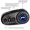 K10 Bluetooth Helmet Headset - Black with Hidden Microphone - 4