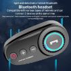 K10 Bluetooth Helmet Headset with Carbon Fiber Hidden Mic - 2