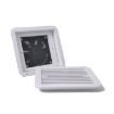 12V White Air Vent with Fan for RV Trailer Caravan Ventilation - 2