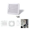 12V White Air Vent with Fan for RV Trailer Caravan Ventilation - 5