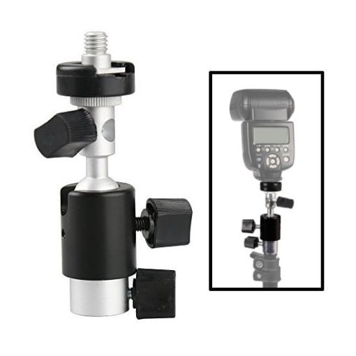 D Type Flash Light Stand Umbrella Bracket, Max Load 2kg - 1