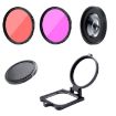 RUIGPRO HERO8 58mm Lens Kit: Macro, Diving Filters, Waterproof Case - 2