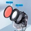 RUIGPRO HERO8 58mm Lens Kit: Macro, Diving Filters, Waterproof Case - 3