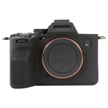 Black Soft Silicone Protective Case for Sony Alpha 7R V (ILCE-7RM5) - 1