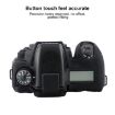 Red Soft Silicone Protective Case for Nikon D7500 - 5