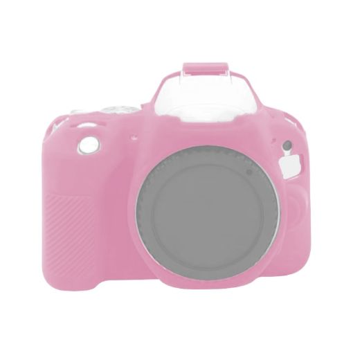 Canon EOS 200D/Mark II Pink Soft Silicone Protective Case - 1
