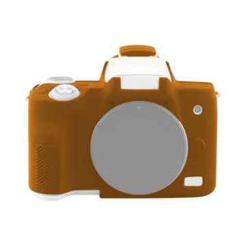 Canon EOS M50 Mark II/M50 II Silicone Case - Coffee Color - 1