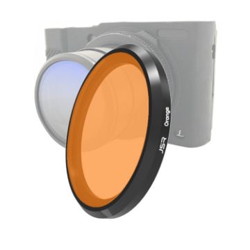 JSR Orange Lens Filter for Panasonic LUMIX LX10 - 1