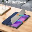 Lenovo Tab Idea 11/Xiaoxin Pad 2025 Leather Case, Dark Blue Holder - 6