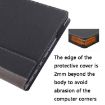 Wine Red Leather Shockproof Case for Lenovo ThinkPad E15 Gen 2 - 5