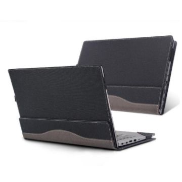 Lenovo IdeaPad Slim 3 Leather Shockproof Case (Black) - 1