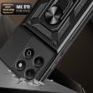 For Honor X6b 4G Black TPU+PC Phone Case with Sliding Camera Cover - 5