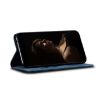 Moto G75 5G Blue Denim Texture Flip Leather Phone Case - 5