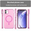 iPhone 11 MagSafe Frosted TPU+PC Full Coverage Case (Pink) - 2