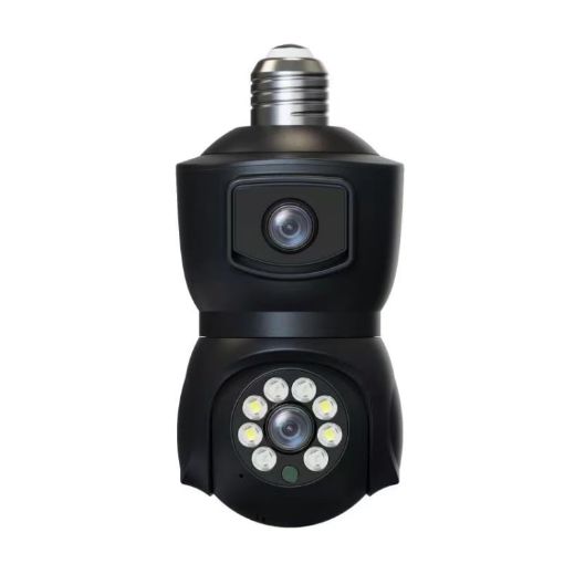 Dual-lens DP41 Smart Camera with Motion Tracking & Voice Intercom - 1