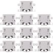 Tecno Pop 6 Pro BE8 10pcs Original Charging Port Connector - 1