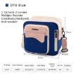Cwatcun D118 Blue 2-Way Camera Backpack Cross-body Bag 21x21x14.5cm - 2