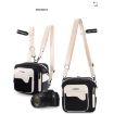 Cwatcun D118 Blue 2-Way Camera Backpack Cross-body Bag 21x21x14.5cm - 5
