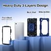 Samsung Galaxy Tab A8 10.5 2021 Navy Black Hybrid Tablet Case - 4