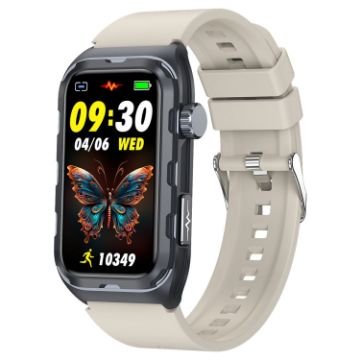 TK79 1.47" IP68 Smart Watch: ECG, Glucose, Oxygen, Uric Acid Monitor - 1