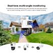 SriHome SH048 2MP Dual Lens Night Vision IP Camera (EU Plug) - 5