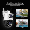 SriHome SH048 2MP Night Vision Dual Lens IP Camera (US Plug) - 3