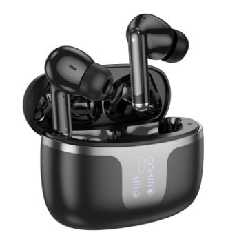 hoco EQ10 True Wireless Bluetooth Earphones - Black TWS - 1