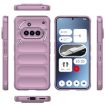 Magic Shield TPU + Flannel Case for Nothing Phone 3a - Purple - 3