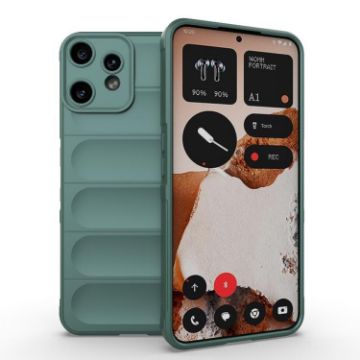 Nothing CMF Phone 2 Pro 5G TPU + Flannel Case (Dark Green) - 1