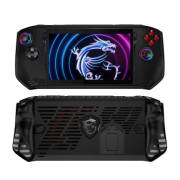 MSI Claw TPU Game Console Protective Case with Stand - Black - 1
