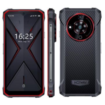 HOTWAV T7 Rugged Phone, 4GB+128GB, 6280mAh, 6.52" Android 13, 4G - 1