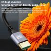 HDMI Male to Male Dual Elbow Adapter Cable 0.5m, Down Bend - 2