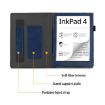 Pocketbook InkPad 4/Color 2/3 Blue Calfskin Leather Tablet Case - 4