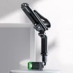Car Sun Visor Phone Holder - Multi-functional (Black Green) - 1