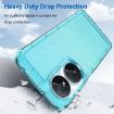 For Honor Play 50 Plus TPU Case - Candy Series Transparent Blue - 3