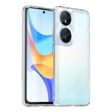 For Honor X7b 4G Candy Series Transparent TPU Phone Case - 1
