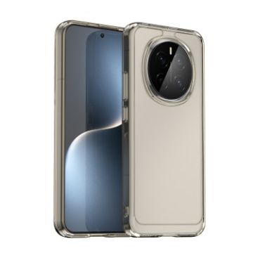 Honor Magic7 Candy Series Transparent Grey TPU Phone Case - 1