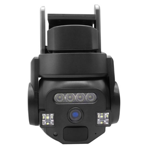 CF-Q812ES 5MP Outdoor IP66 Waterproof WiFi Camera, US Plug, Grey - 1