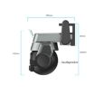 CF-Q812ES 5MP Outdoor IP66 Waterproof WiFi Camera, US Plug, Grey - 3