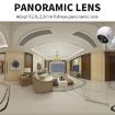 CM-I310M 3MP 180 Panoramic Smart PTZ WiFi Camera, US Plug (White) - 3