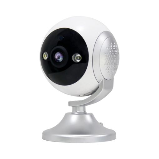 CM-I310M 3MP 180 Panoramic Smart PTZ WiFi Camera, UK Plug (White) - 1