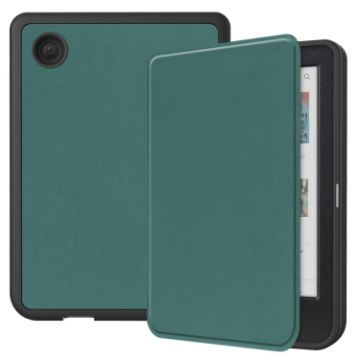 KOBO Clara Colour 2024 Dark Green TPU Leather Tablet Case - 1